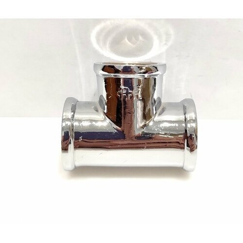 Тройник с внутренней резьбой 12 хром REMER 580₽