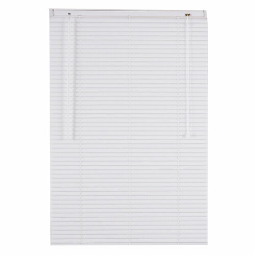 Жалюзи горизонтальные пвх 90х160см белые 25мм арт up 0335 2528₽