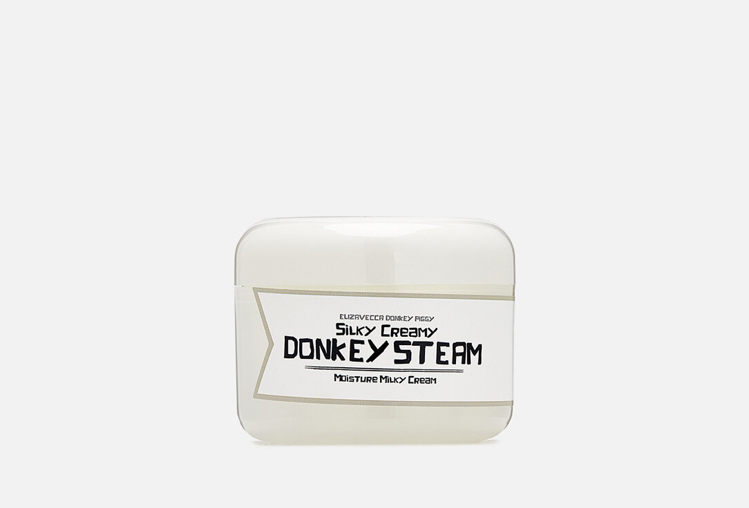 Крем для лица Elizavecca, Donkey Piggy Silky Creamy Donkey Steam Moisture Milky Cream 100мл