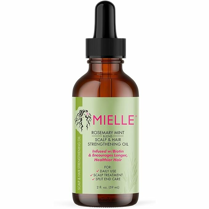 Mielle Organics масло для укрепления кожи головы и волос с розмарином и мятой для всех типов волос 59мл