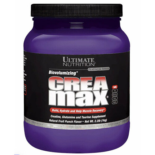 CREA MAX Powder Ultimate Nutrition (1000 гр) - Фруктовый Пунш