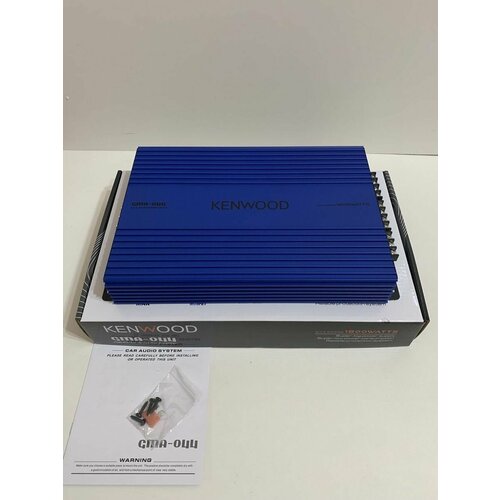 Автомобильный Усилитель Kenwood 4 канала 1800W 3850₽