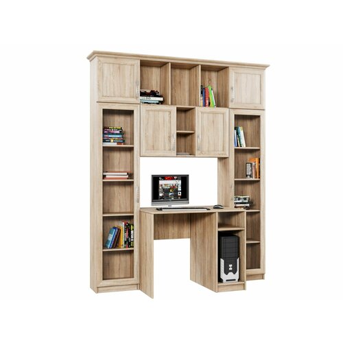 Компьютерный стол Триан 9 196х218х60 дуб сонома 32701₽