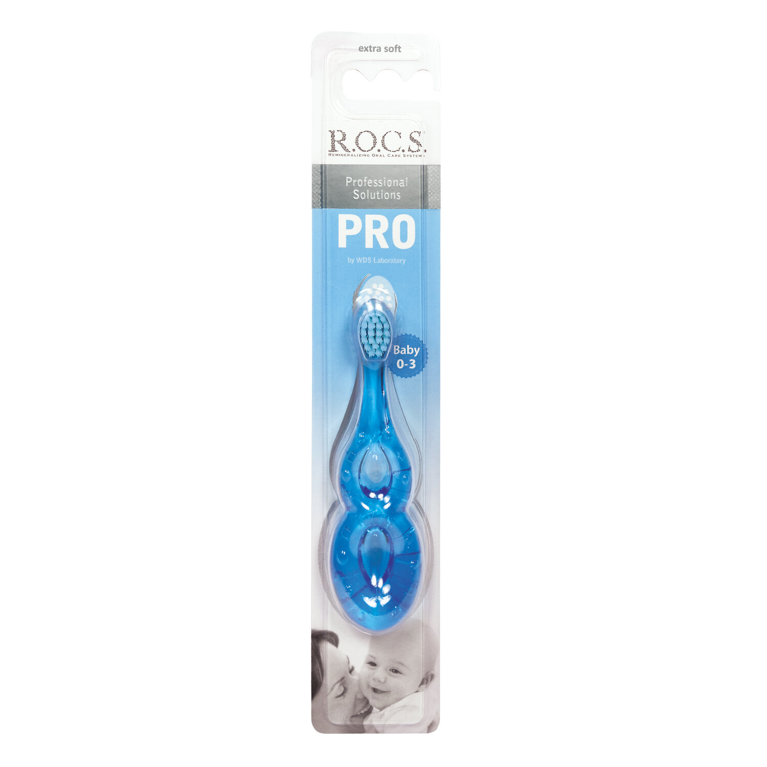 Зубная щетка Rocs Pro Baby для детей от 0 до 3 лет в ассорт. R.O.C.S - фото №12