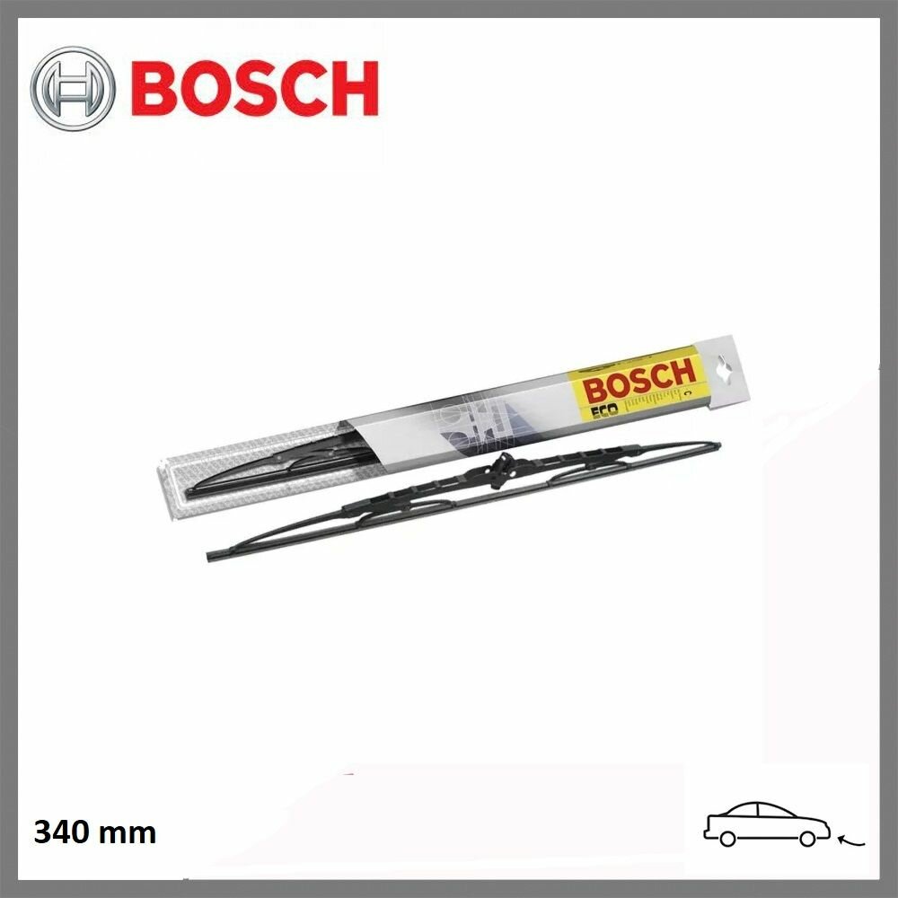 Щетка стеклоочистителя каркасная BOSCH 3397011211 Eco 340мм крепление Hook