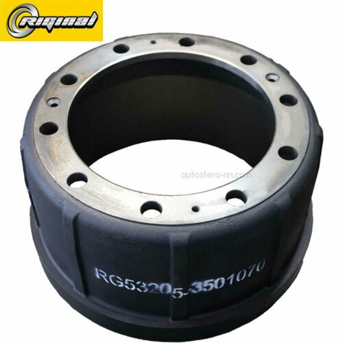 RIGINAL RG532053501070 Барабан тормозной КАМАЗ Евро 53215541156511565408560нефаз 8332933496742 Riginal 14490₽