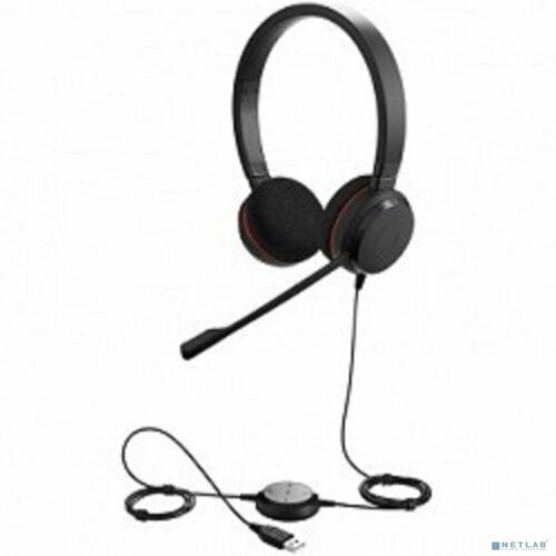 Jabra Гарнитура Jabra 4999-823-109 Гарнитура Jabra EVOLVE 20 MS Stereo USB 4999-823-109 комбинированная расцветка 10036₽