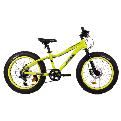 Велосипед TechTeam Garet 24х14 2024 желтый 36981₽
