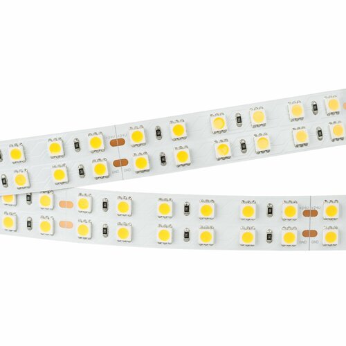 012443 Светодиодная Лента RT 2-5000 24V Warm2700 2x2 (5060, 720 LED, LUX) (Arlight, 34.4 Вт/м, IP20)