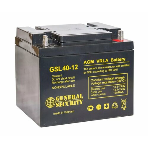 Аккумуляторная батарея General Security GSL40-12