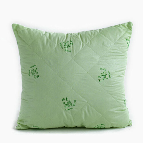 MERRY Подушка Бамбук 70х70 см, микс, полиэфир, тик, полиэстер