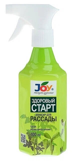 Спрей Эликсир для рассады JOY, "Здоровый Старт", 400 мл