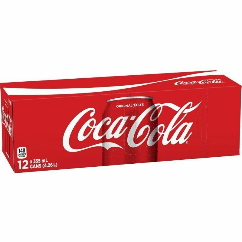 Газированный напиток Coca-Cola (США) 355 мл x 12 шт