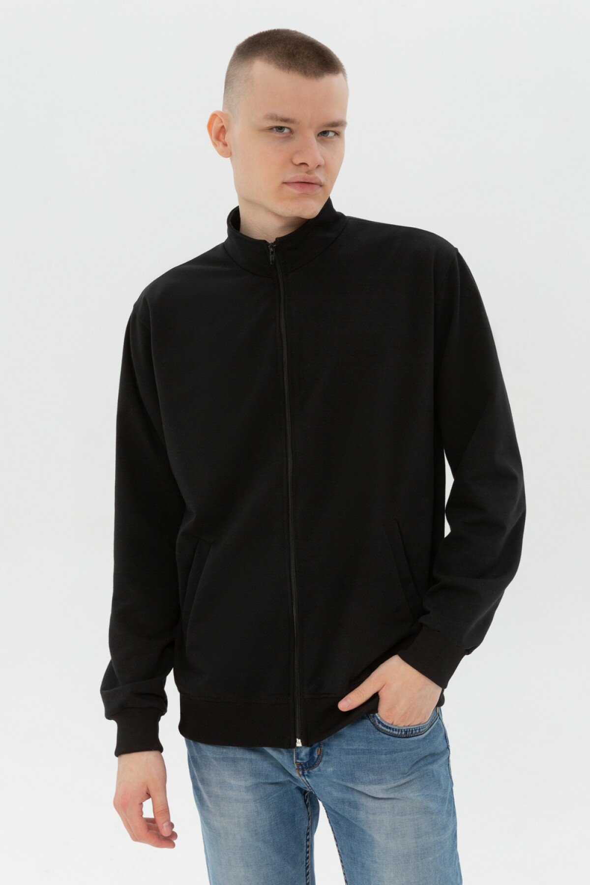 Олимпийка Магазин Толстовок, размер XS-44-Unisex-(Мужской), , черный