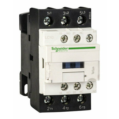 Контактор Schneider Electric D 3P, 32 A, но+НЗ, 220V 50/60 Гц, зажим под винт LC1D32M7 220v coil motor controler ac contactor 3 pole nc n c 380v 15kw cjx2 3201