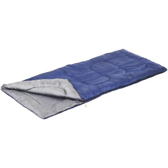 Спальный мешок-одеяло Следопыт Camp, 200х75 см, до 0С, 3х слойный, темно-синий