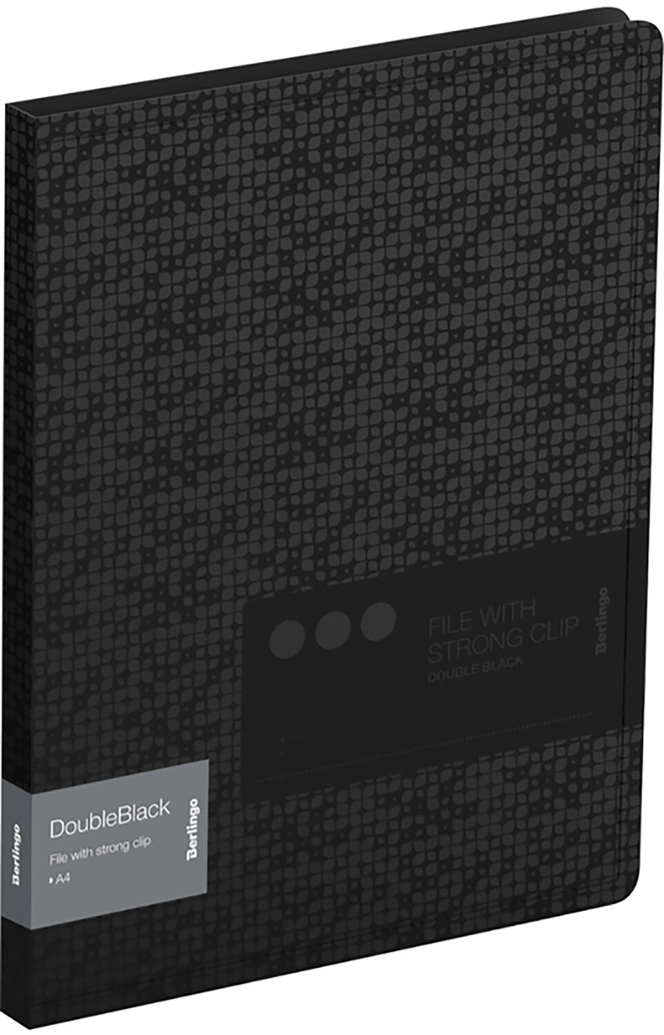 Папка с 20 вкладышами "DoubleBlack" А4, черная (DB4_10701) Berlingo - фото №9