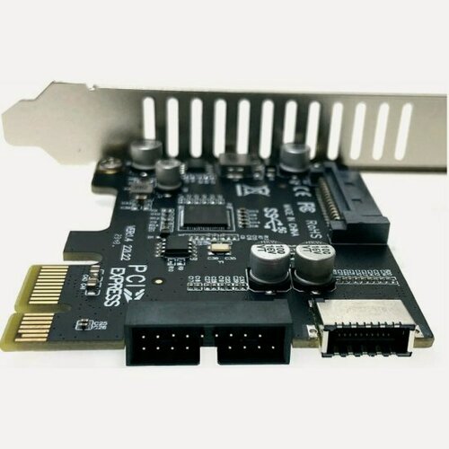Изображение товара Контроллер PCI-E Espada USB3.0 Type-E+20pin, PCIeU3TE