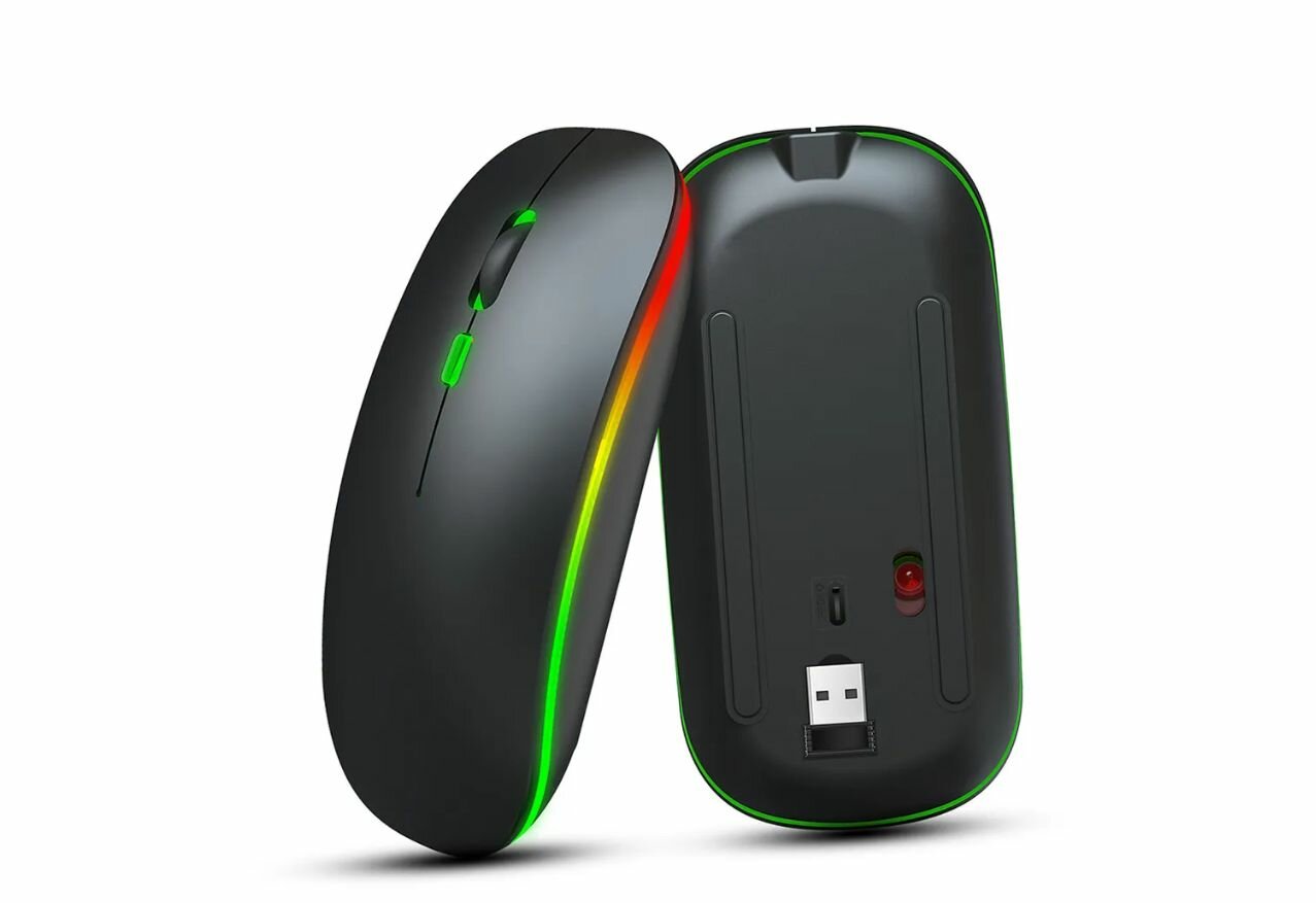 Беспроводная компьютерная мышь Wireless Mouse черный