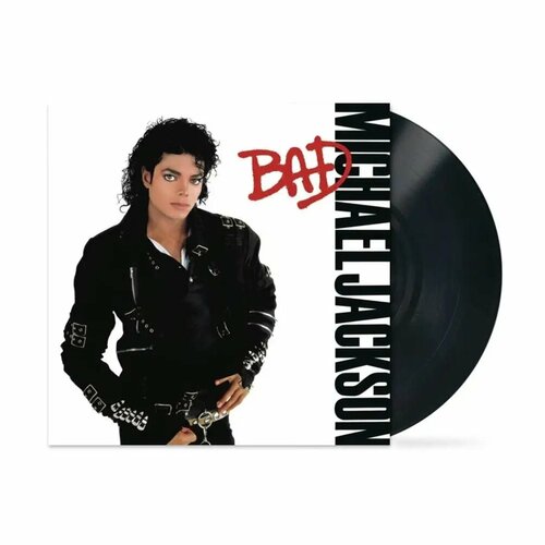 виниловая пластинка sony music michael jackson bad 1lp Michael Jackson - Bad LP (виниловая пластинка)