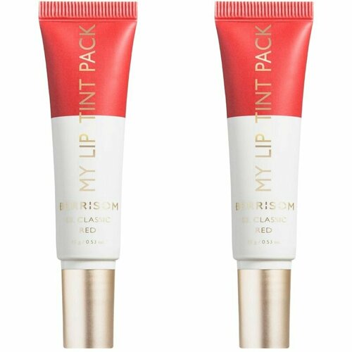 BERRISOM Тинт для губ BERRISOM MY LIP TINT PACK 03 CLASSIC RED 2 шт 1436₽