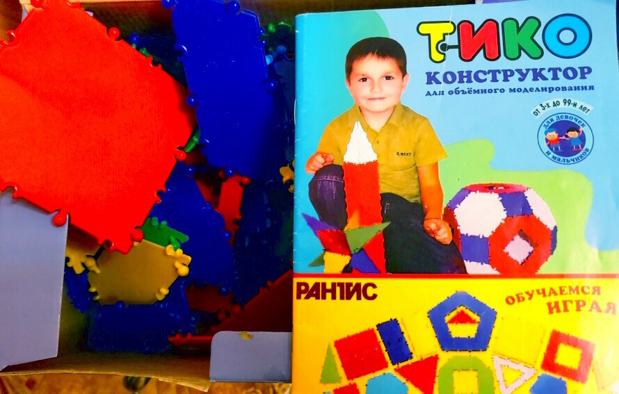 "Тико Архимед" - конструктор для детей от 3 лет с 146 деталями