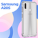 Чехол для Samsung Galaxy A20 S противоударный, прозрачный силикон...