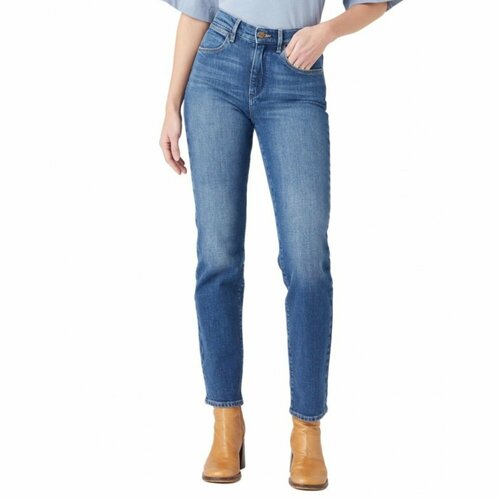 Джинсы Wrangler STRAIGHT, размер 29/34, синий брюки wrangler размер 29 34 синий