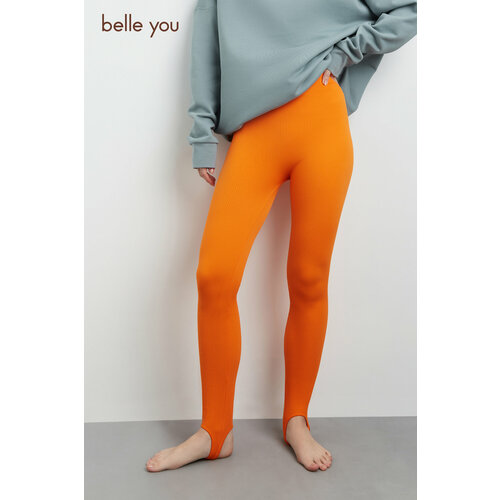 фото Брюки belle you, размер xl/xxl, оранжевый