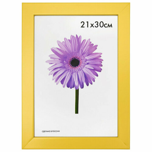 Фоторамка fiona 210х300мм желтая дерево 1117₽