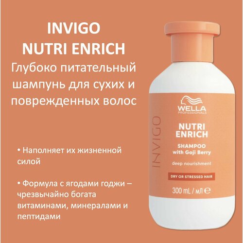 Wella Professionals Шампунь для волос питающий Invigo Nutri-Enrich 250мл