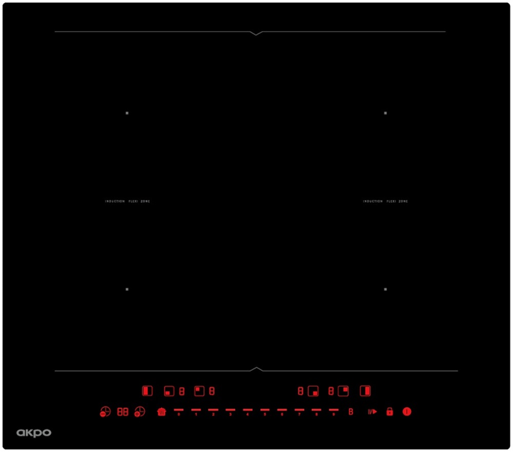 Варочная панель AKPO PIA 6094123FZ-2 BL