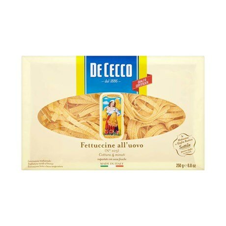 Макароны De Cecco Fettuccine alluovo n.103 250г - фото №15