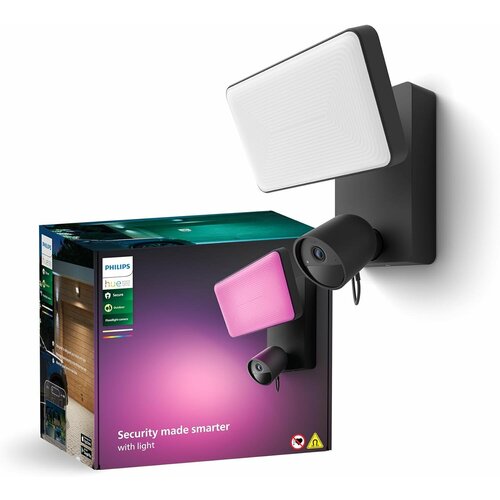 arlo pro 3 floodlight camera fb1001 Камера Philips Hue Secure Floodlight outdoor camera черная (929003608801)