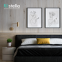 Стеновые панели МДФ Classic Stella Standart 2700х200х6 для гостиной, прихожей, спальни, детской, кабинета, кухни Дуб Санремо Белый (упак. 8 шт.)