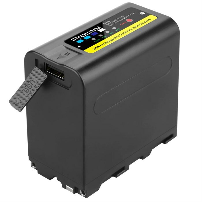 Аккумулятор Probty 10800mAh NP-F980 NPF960 NP F970