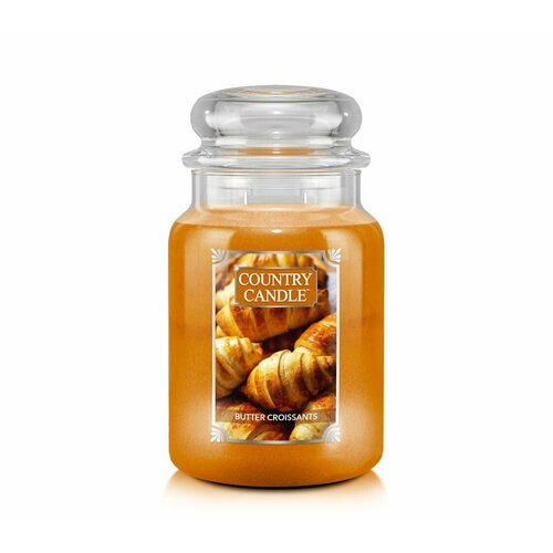 Country Candle/ Свеча большая Круассан с маслом / Butter Croissant 652гр.110-150 часов