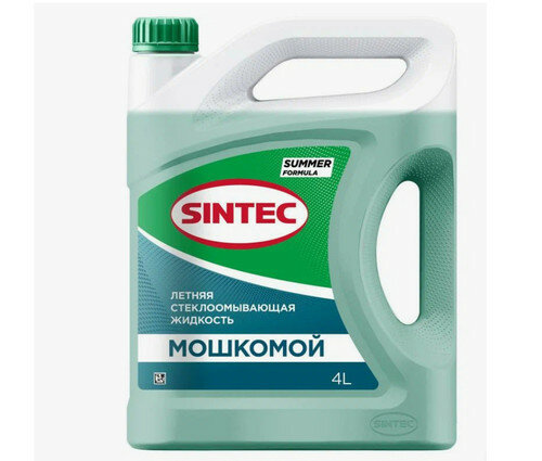 Омыватель стекол "Мошкомой" Sintec 4л ПЭТ (900380)