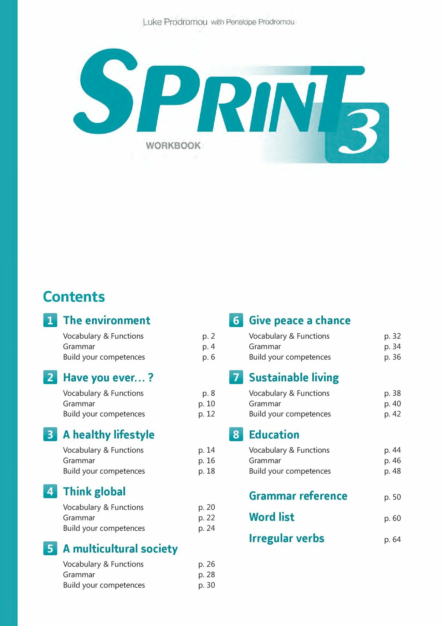Книга Sprint 3 Workbook + CD (Коллектив авторов) - фото №2