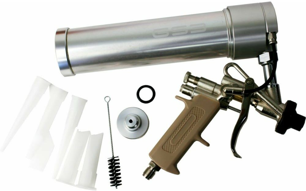 Пистолет пневматический GS3 для распыляемых герметиков в картриджах РМ-58666