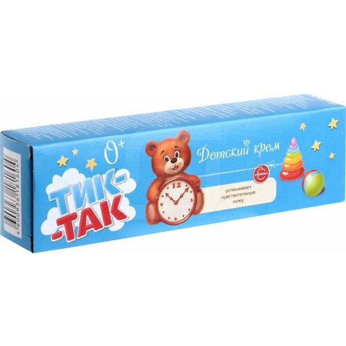 Крем детский Тик-так смягчающий экстракты целебных трав 41мл 600₽