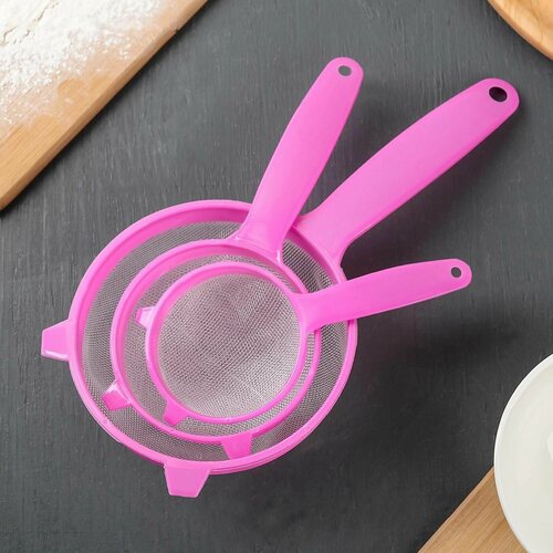 Набор сит 3 шт d 65812 см 298₽