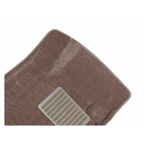 Коврики салона Pradar 3D для Toyota Land Cruiser 150 Prado 2014- бежевые (с металлическим подпятником). Артикул SI 09-00255