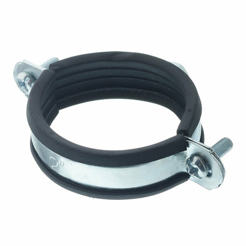 Хомут сантехнический 2 60-64 мм оцинкованная сталь 20 шт 2691₽