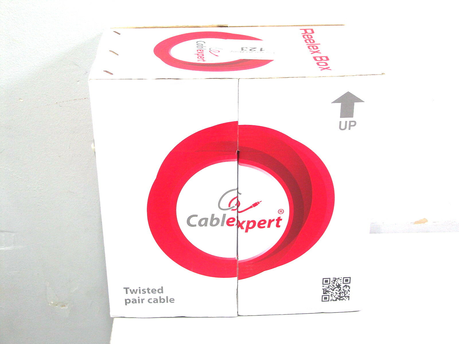 Кабель UTP 4 пары, cat.5е CCA 100м, Cablexpert UPC-5040E-SOL/100