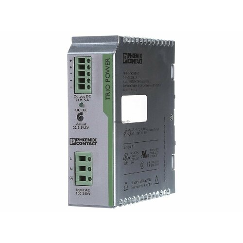 Источник питания постоянного тока 85 264 В 24 В 120 Вт TRIO-PS1AC24DC5 Phoenix 2866310 4046356046640 51916₽