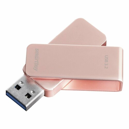 USB-флэшка Smart Buy M1 3.2, 128 Гб, светло-розовая, 1 шт