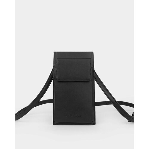 Сумка мессенджер ARNY PRAHT, фактура гладкая, черный