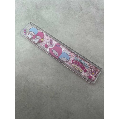 Линейка с блестками 