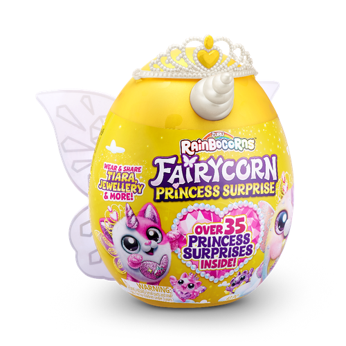 мягкая игрушка zuru fairycorn princess surprise розовый 27 см Мягкая игрушка Zuru Fairycorn Princess Surprise Белый 27 см / зуру